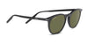 Serengeti ARLIE Sunglasses | Size 52 / Shiny Black / Mineral Polarized 555nm Cat 3 to 3