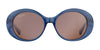 Serengeti BACALL Sunglasses | Size 55 / Shiny Crystal Caramel Brown / Mineral Non Polarized Drivers Gradient Cat 2 to 3