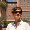 Serengeti BACALL Sunglasses | Size 55 / Shiny Crystal Caramel Brown / Mineral Non Polarized Drivers Gradient Cat 2 to 3