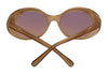 Serengeti BACALL Sunglasses | Size 55 / Shiny Crystal Caramel Brown / Mineral Non Polarized Drivers Gradient Cat 2 to 3