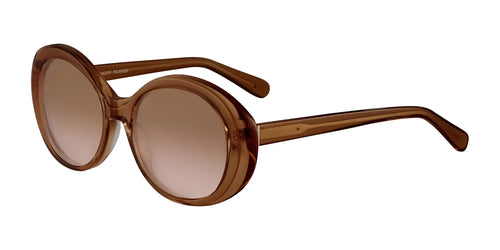 Serengeti BACALL Sunglasses / Size 55 / Shiny Crystal Caramel Brown / Mineral Non Polarized Drivers Gradient Cat 2 to 3