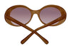 Serengeti BACALL Sunglasses | Size 55 / Shiny Crystal Caramel Brown / Mineral Non Polarized Drivers Gradient Cat 2 to 3