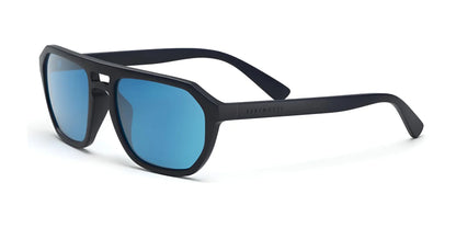 Serengeti BELLEMON Sunglasses Rubberised Dark Blue / Saturn Polarized 555nm Blue Cat 2 to 3