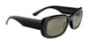 Serengeti BIANCA NOVA Sunglasses / Shiny Black / Mineral Polarized 555nm Blue Cat 2 to 3