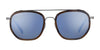 Serengeti BORON Sunglasses | Size 56 / Shiny Dark Gunmetal Black Shiny Acetate / Mineral Polarized 555nm Cat 3 to 3