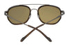 Serengeti BORON Sunglasses | Size 56 / Shiny Dark Gunmetal Black Shiny Acetate / Mineral Polarized 555nm Cat 3 to 3