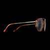 Serengeti BORON Sunglasses | Size 56 / Shiny Dark Gunmetal Black Shiny Acetate / Mineral Polarized 555nm Cat 3 to 3