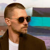 Serengeti BORON Sunglasses | Size 56 / Shiny Dark Gunmetal Black Shiny Acetate / Mineral Polarized 555nm Cat 3 to 3
