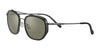 Serengeti BORON Sunglasses | Size 56 / Shiny Dark Gunmetal Black Shiny Acetate / Mineral Polarized 555nm Cat 3 to 3