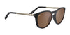 Serengeti BRAWLEY Sunglasses | Size 54 / Matte Black / Saturn Polarized Drivers Cat 2 to 3 B6