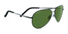 Serengeti CARRARA Sunglasses | Size 59 / Gunmetal Shiny / Mineral Polarized 555nm Cat 3 to 3