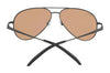 Serengeti CARRARA Sunglasses | Size 59 / Dark Gunmetal Matte / Mineral Non Polarized Drivers Gradient Cat 2 to 3