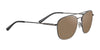 Serengeti CARROLL L Sunglasses | Size 58 / Matte Dark Gunmetal / Mineral Polarized Drivers Cat 2 to 3