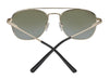 Serengeti CARROLL Sunglasses | Size 53 / Shiny Light Gold / Mineral Non Polarized 555nm Cat 2 to 3