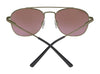 Serengeti CARROLL Sunglasses | Size 53 / Shiny Light Gold / Mineral Non Polarized 555nm Cat 2 to 3