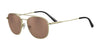 Serengeti CARROLL Sunglasses | Size 53 / Shiny Light Gold / Mineral Non Polarized 555nm Cat 2 to 3