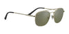 Serengeti CARROLL Sunglasses | Size 53 / Shiny Light Gold / Mineral Non Polarized 555nm Cat 2 to 3