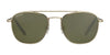Serengeti CARROLL Sunglasses | Size 53 / Shiny Light Gold / Mineral Non Polarized 555nm Cat 2 to 3