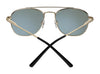 Serengeti CARROLL Sunglasses | Size 53 / Shiny Light Gold / Mineral Non Polarized 555nm Cat 2 to 3