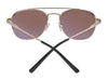 Serengeti CARROLL Sunglasses | Size 53 / Shiny Light Gold / Mineral Non Polarized 555nm Cat 2 to 3