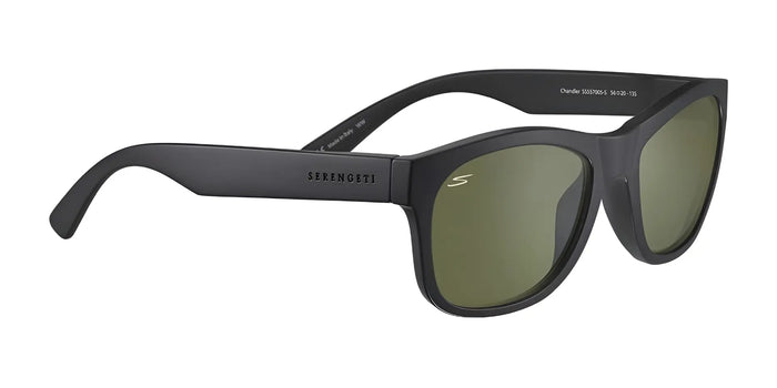 Serengeti CHANDLER Sunglasses | Size 56 / Matte Black / Saturn 555nm Cat 2 to 3 B6