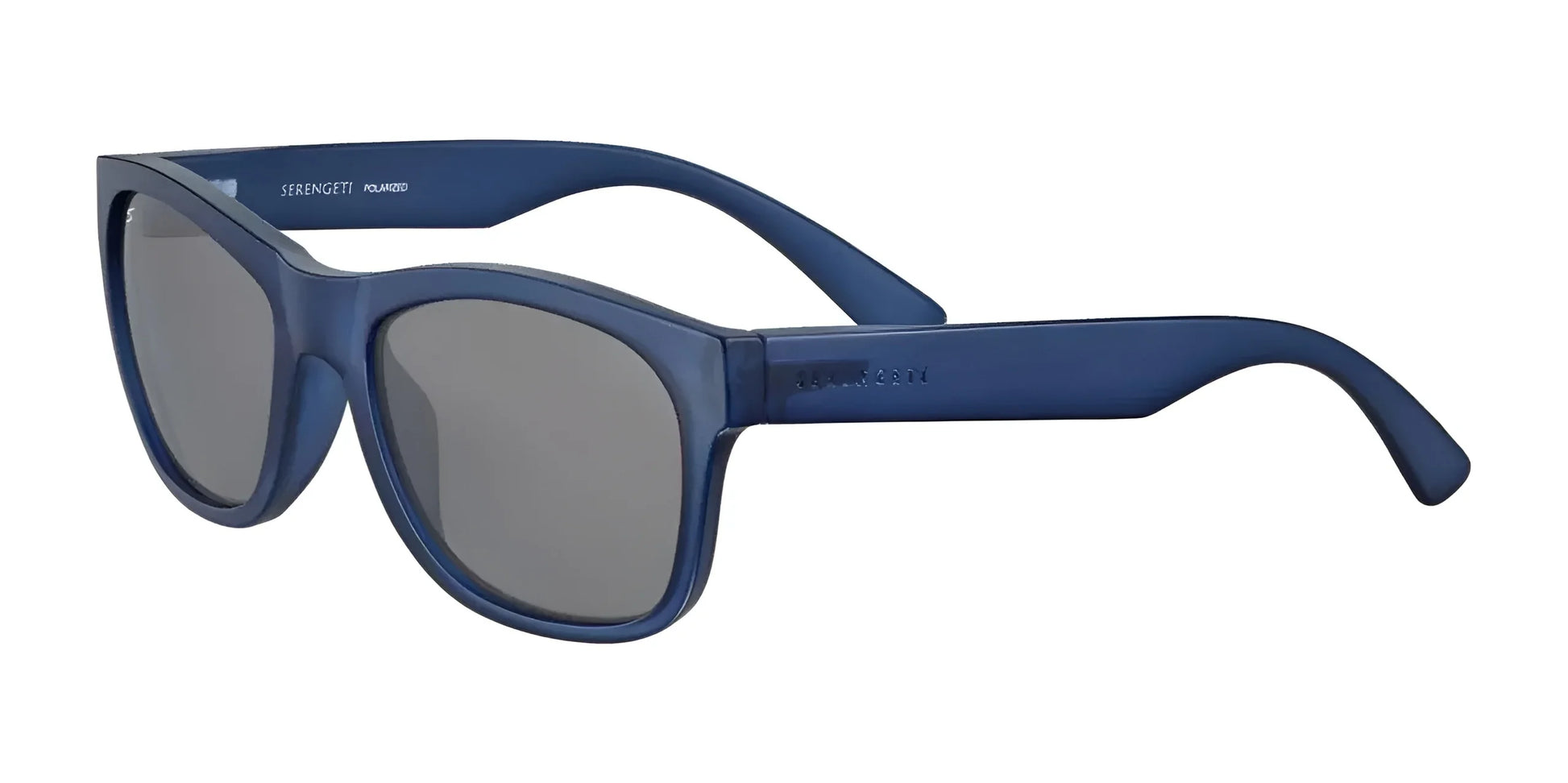 Serengeti CHANDLER Sunglasses Matte Crystal Blue / Saturn Polarized Smoke Cat 2 to 3 B6