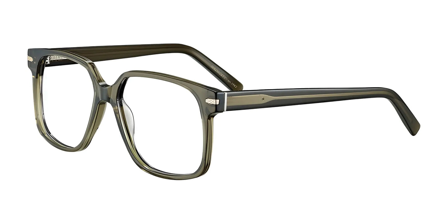 Serengeti CHARLIE Eyeglasses Shiny Crystal Dark Green