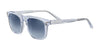 Serengeti CHARLTON Sunglasses | Size 52 / Crystal Shiny / Mineral Polarized Blue Gradient B6