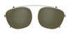 Serengeti EGON M Clip-On Sunglasses / Gunmetal Shiny / Mineral Polarized 555nm Cat 3 to 3