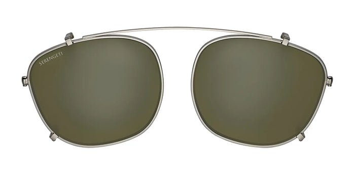 Serengeti EGON M Clip-On Sunglasses / Gunmetal Shiny / Mineral Polarized 555nm Cat 3 to 3