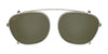 Serengeti EGON S Clip-On Sunglasses / Shiny Light Gold / Mineral Polarized 555nm Cat 3 to 3
