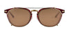 Serengeti EGON S Clip-On Sunglasses / Shiny Light Gold / Mineral Polarized 555nm Cat 3 to 3
