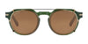 Serengeti LAERRY Clip-On Sunglasses / Shiny Light Gold / Mineral Polarized 555nm Cat 3 to 3