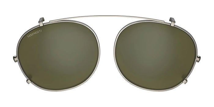 Serengeti LOREN M Clip-On Sunglasses / Gunmetal Shiny / Mineral Polarized 555nm Cat 3 to 3