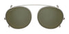 Serengeti LOREN S Clip-On Sunglasses / Gunmetal Shiny / Mineral Polarized 555nm Blue Cat 2 to 3