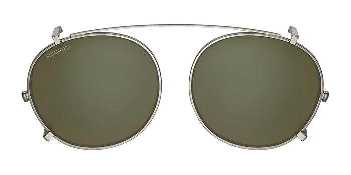 Serengeti LOREN S Clip-On Sunglasses / Gunmetal Shiny / Mineral Polarized 555nm Blue Cat 2 to 3