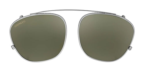 Serengeti MILES Clip-On Sunglasses / Gunmetal Shiny / Mineral Polarized 555nm Cat 3 to 3