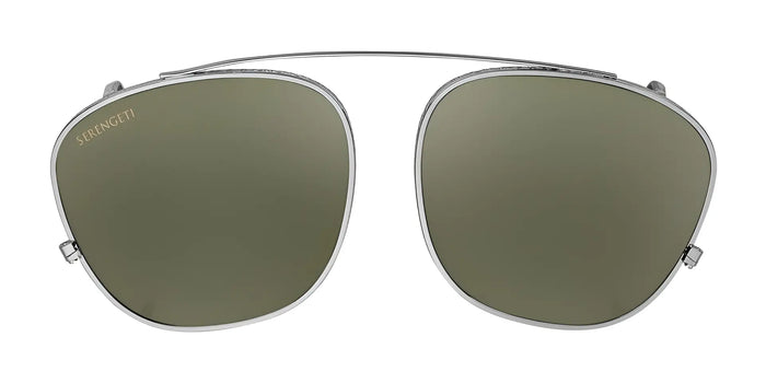 Serengeti MILES Clip-On Sunglasses / Gunmetal Shiny / Mineral Polarized 555nm Cat 3 to 3