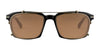 Serengeti NEIL L Clip-On Sunglasses / Gunmetal Shiny / Mineral Polarized 555nm Cat 3 to 3