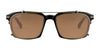 Serengeti NEIL L Clip-On Sunglasses / Gunmetal Shiny / Mineral Polarized 555nm Cat 3 to 3