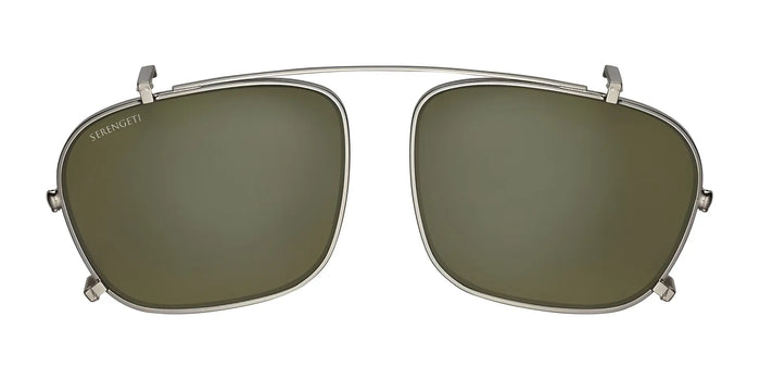 Serengeti NEIL M Clip-On Sunglasses / Gunmetal Shiny / Mineral Polarized 555nm Cat 3 to 3