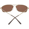 Serengeti CORLEONE Sunglasses / Matte Soft Gold / Mineral Polarized Drivers Gold Cat 3 to 3 / Size 59