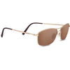 Serengeti CORLEONE Sunglasses / Matte Soft Gold / Mineral Polarized Drivers Gold Cat 3 to 3 / Size 59