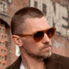 Serengeti DANBY Sunglasses | Size 56 / Honey Shiny / Mineral Polarized Drivers Gradient Cat 2 to 3