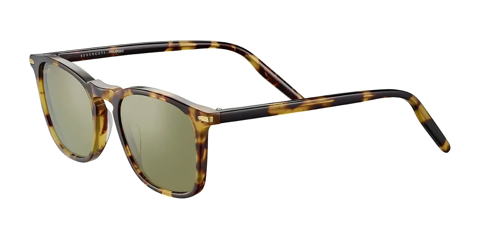Serengeti DELIO Sunglasses Shiny Classic Havana / Mineral Polarized 555nm Cat 3 to 3