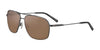 Serengeti DORWINN Sunglasses | Size 46 / Shiny Gunmetal / Mineral Polarized Drivers Cat 2 to 3