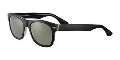 Serengeti FOYT Sunglasses Shiny Black Transparent Layer / Mineral Polarized 555nm Cat 3 to 3
