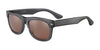 Serengeti FOYT Sunglasses | Size 53 / Shiny Black Transparent Layer / Mineral Non Polarized 555nm Cat 2 to 3
