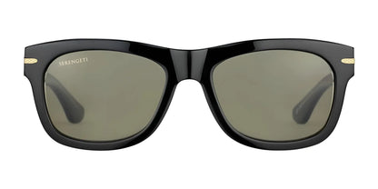 Serengeti FOYT Sunglasses Shiny Black Transparent Layer / Mineral Non Polarized 555nm Cat 2 to 3