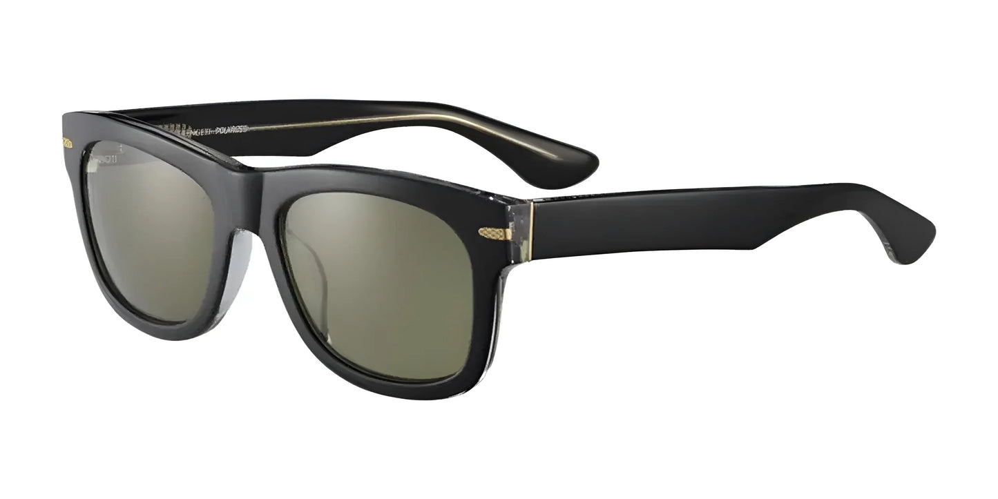 Serengeti FOYT Sunglasses Shiny Black Transparent Layer / Mineral Polarized 555nm Cat 3 to 3